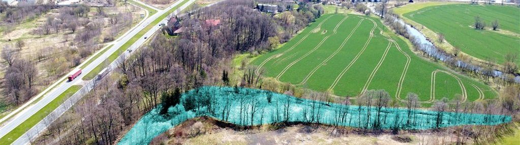 Działka ze stawami przy zabobrzu!
