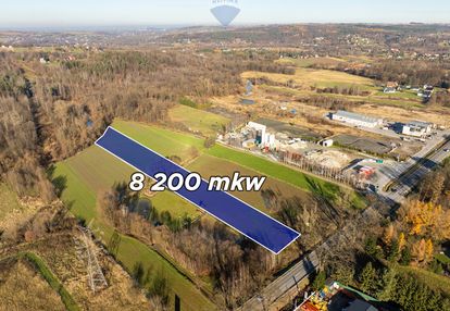 Krzywaczka - działka  pod usługi przy bdi  i  s51