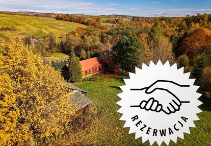 Raj na wsi 6,57ha dom z lasem pod dębicą