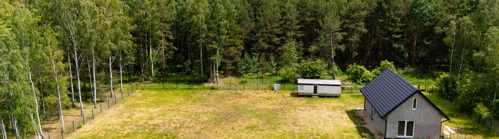 Dom 70 m² na działce 1634 m² przy zalewie