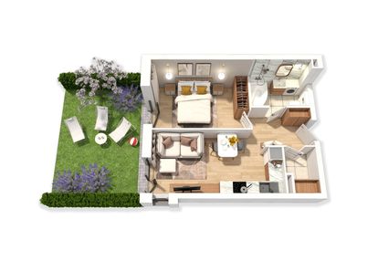 ❤️ piękne z widokiem - ogródek 55m2 w cenie ! okaz