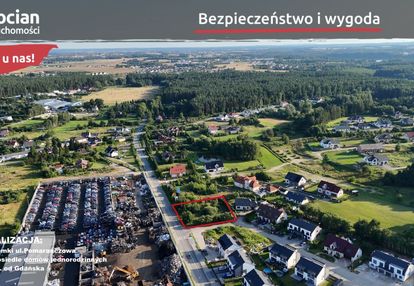 Uzbrojona, płaska działka na osiedlu domów!