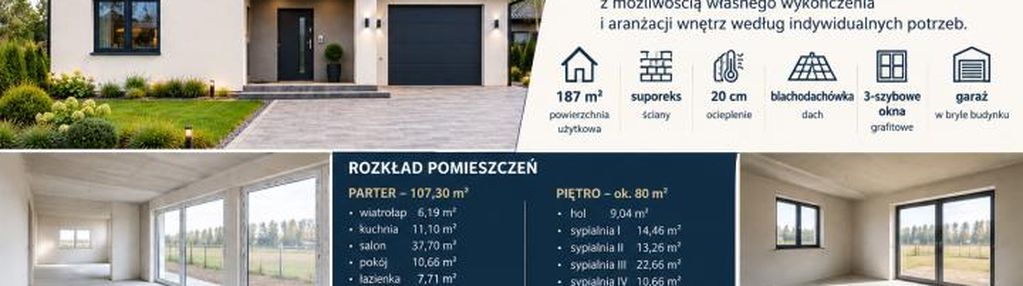 Dom do własnej aranżacji