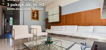 3 pokoje | balkon | os. słoneczne | 55,8 m2