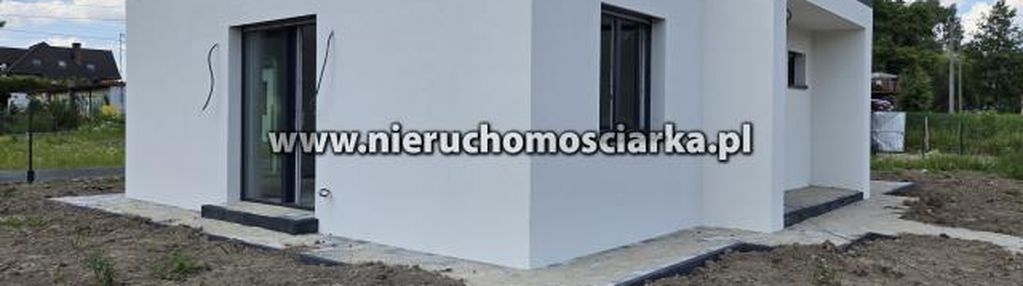 Nowoczesny dom w stanie deweloperskim połomia