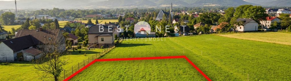 Działka bud | media | dojazd | 15 min od bielska