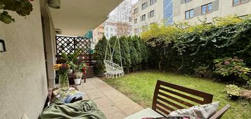 3 pok. ze słonecznym ogródkiem/metro/bez prowizji