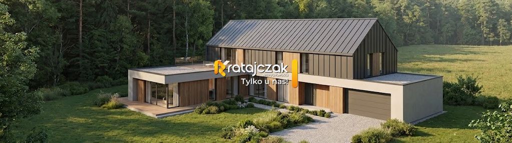 Idealna pod dom jednorodzinny | ściana lasu