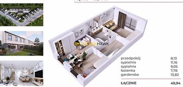 Nowoczesne bliźniaki w osowie - przedsprzedaż! 2msc postojowe