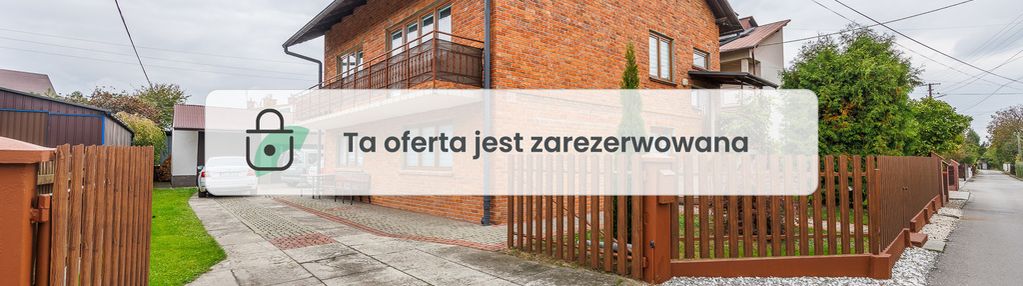 Na sprzedaż dom dwupiętrowy wolnostojący
