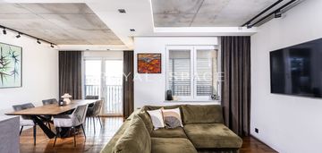 Apartament w stylu loft z balkonem przy bagrach!