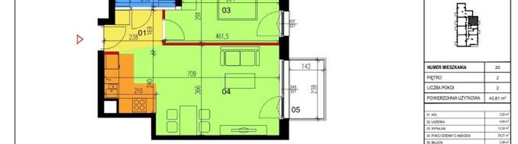 2 pok marysin przy skm od deweopera