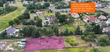Działka z drogą | budowlana | media 50 m
