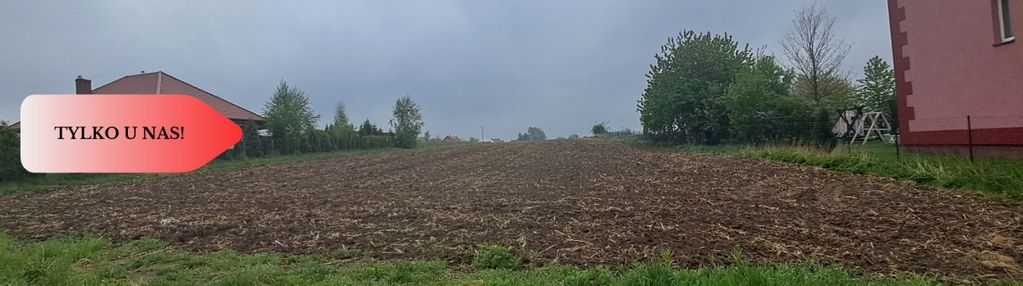 Duża działka w cichej okolicy!