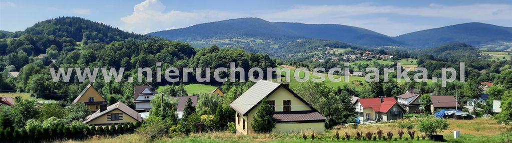 Kształtna, widokowa działka w beskidzie wyspowym