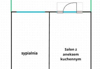 Przestronne 2 pokoje z ogródkiem