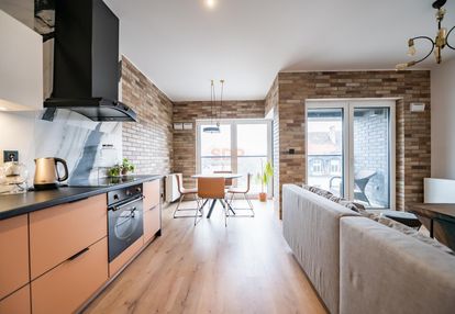 Księcia witolda 2pokoje 43m2 wysoki standard 3200 loggia, garaż