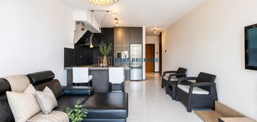 Wiślane tarasy apartament z dwom balkonami