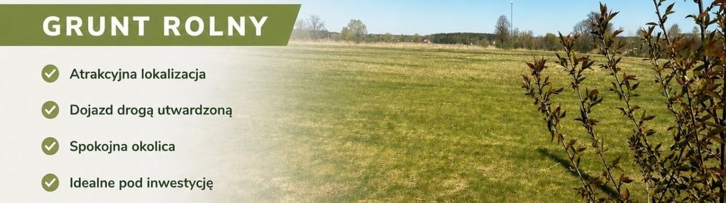 Kompleks 18,22 ha użytków rolnych