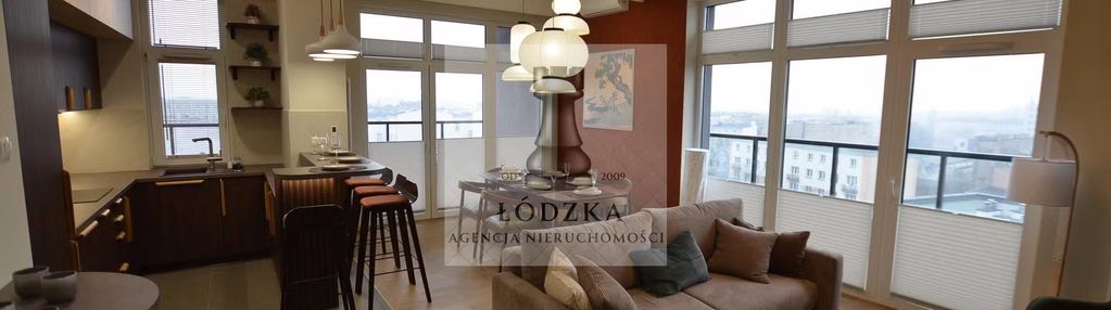 Luksusowy penthouse na wynajem w łodzi, 2 miejsca garażowe oraz komórka