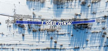 Działka rolna widokowa biały dunajec