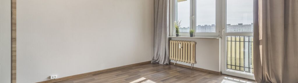 Kawalerka z widokiem na panoramę miasta