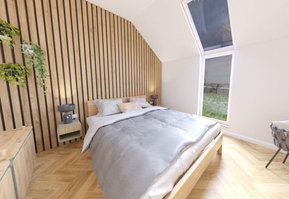 Nowoczesny dom, bardzo duży salon ok. 43 m2, system smart, już gotowe !!!