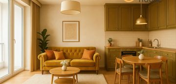 130 m² ogrodu od południa, z widokiem na zieleń