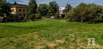 Płaska,prostokątna działka budowlana w wilkowicach