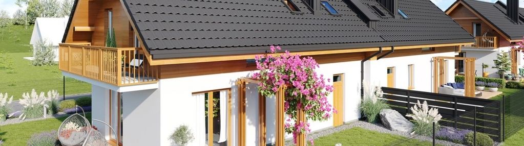 Nowy dom z dużą działką 2.95 a | mników