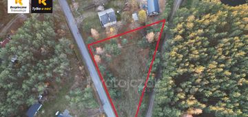 Działka w borach tucholskich