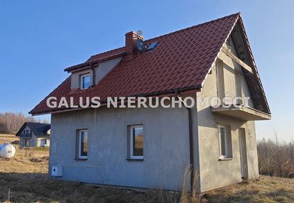 Bęczarka - widokowa działka z wolnostojącym domem