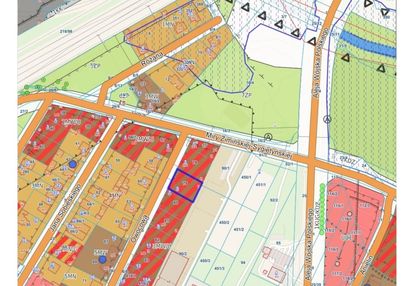 Pum 1050m² , mpzp pod zabudowę wielorodzinną