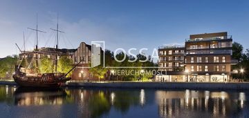 Apartamenty nad rzeką i gdańsk i śródmieście