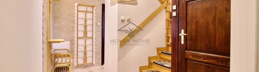 Dwupoziomowe + poddasze balkon las duża piwnica