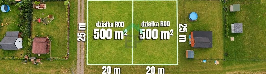 Działki  rekreacyjne rod jelonek