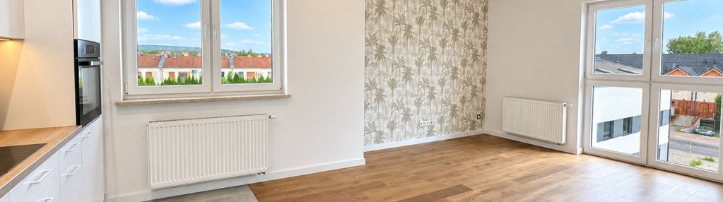 3 pokoje z balkonem| 59,5 m² | nowe budo