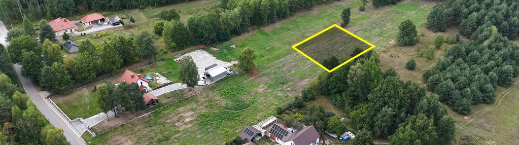 Działka na sprzedaż 910 m2 gałęzice gm. piekoszów