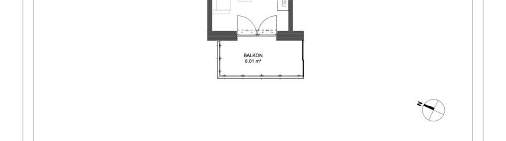 Nadmorska kawalerka z balkonem, gdynia śródmieście