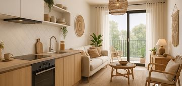 Ostatnie piętro- pełne słońca- niezagrożony widok