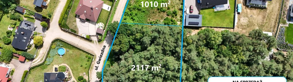 Gościcino | działka budowlana z lasem 3127m2