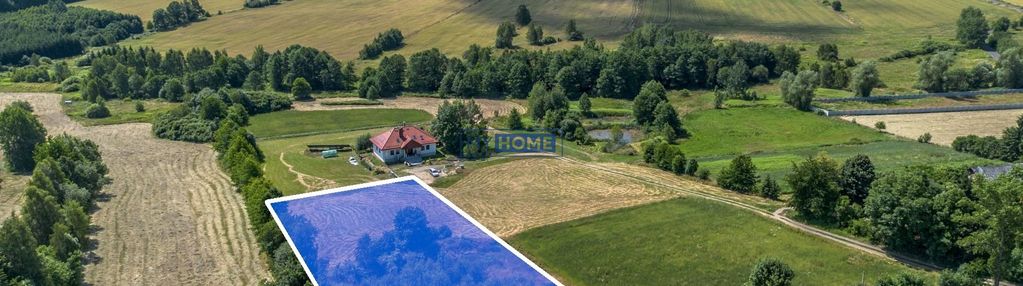 Widokowa działka w siedlęcinie