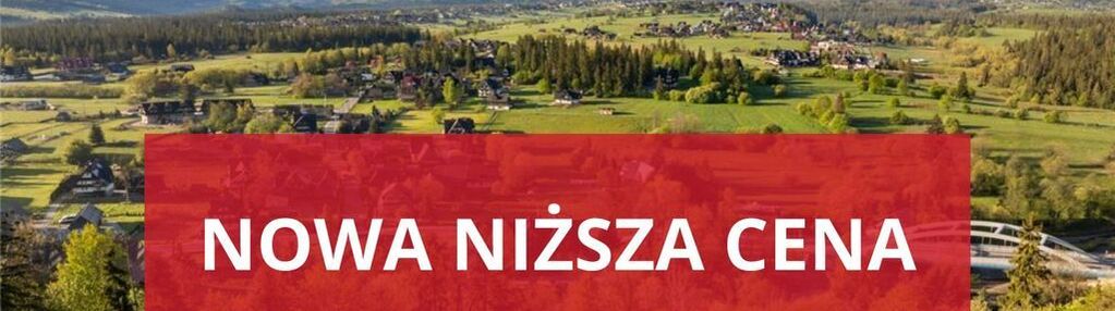 Duża działka rolno-leśna w poroninie 12559 m2