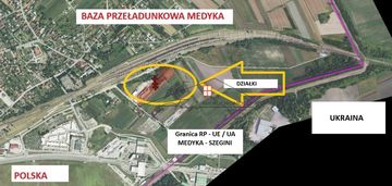 Medyka, przygraniczna działka inwestycyjna