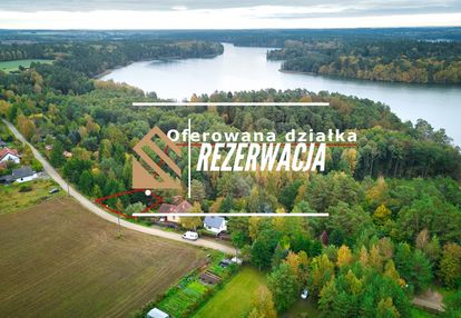Działka w sąsiedztwie jeziora nowa wieś ostródzka