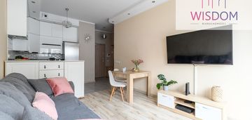 Mieszkanie z ogrodem na tęczowym lesie