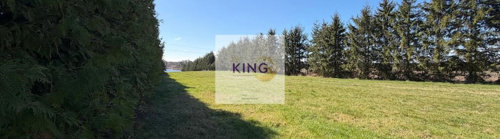 Działka przy lesie i wodzie