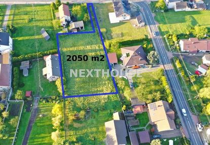 Działka budowlana 2050 m2 - kleszczów koło gliwic