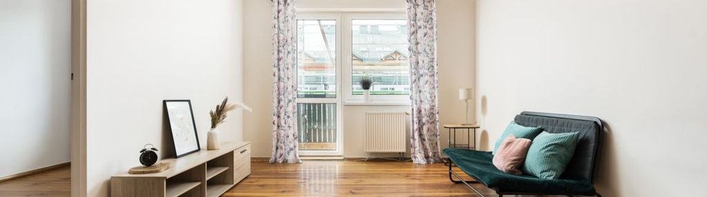 Przestronne dwa pokoje w sąsiedztwie lasu