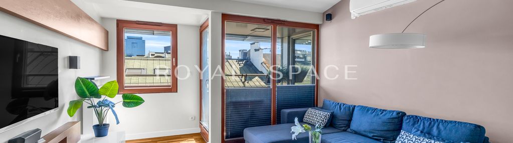 Nowoczesny apartament 85 m² z balkonem, 2 łazienki